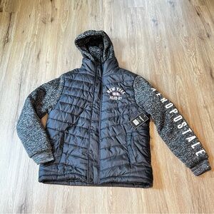 AEROPOSTALE Puffer Hoodie Jacket NWT